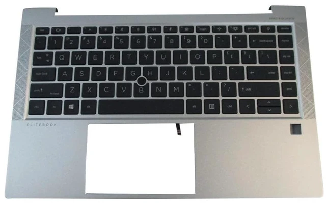 Main image of Replacement for HP EliteBook 840 G7 840 G8 Palmrest Backlit Keyboard Assembly M36312-001 M52490-001