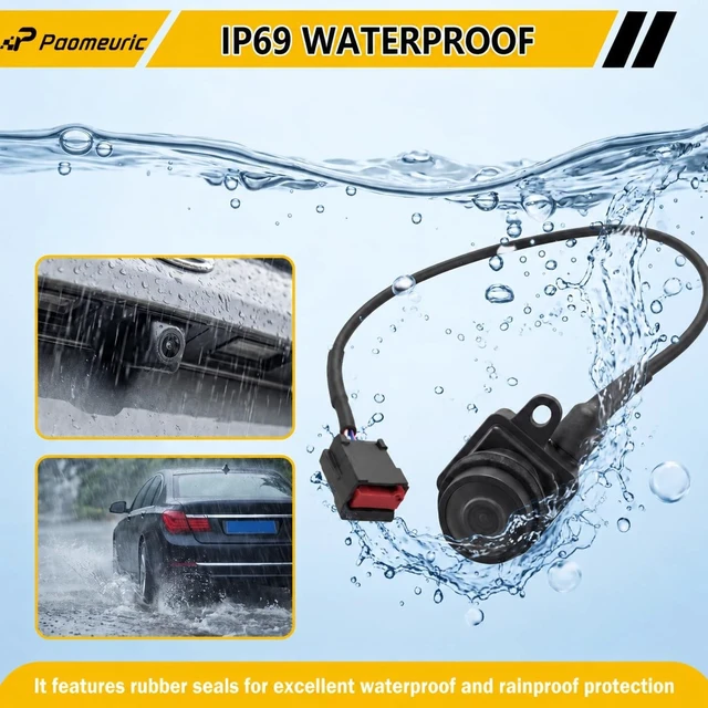 Alt view image 3 of 5 - 68417057AA Back up Camera Compatible for Dodge Ram Promaster 1500 2018-2021