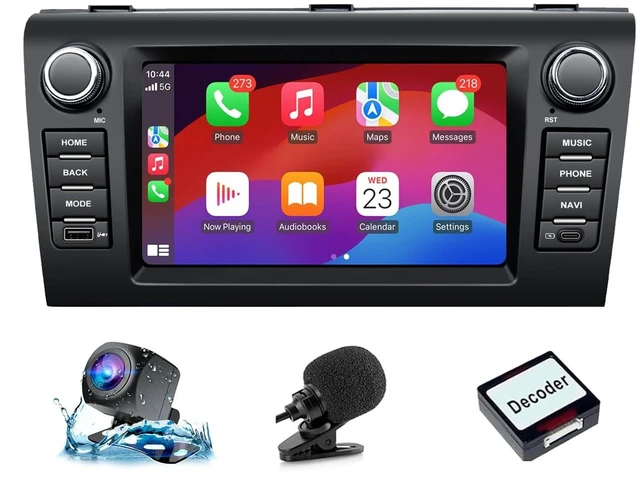 Main image of Car Radio for Mazda 3 2003-2009 with CarPlay Camera Bluetooth GPS Navi USB