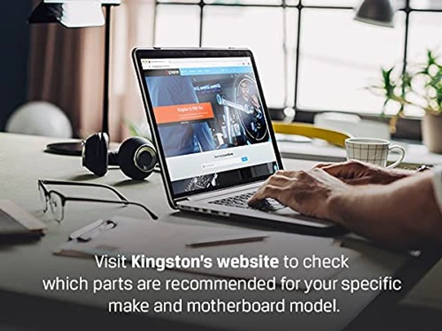 Alt view image 4 of 4 - Kingston Branded Memory 16GB DDR4 2666MT/s DIMM Single Rank Module KCP426NS8/16 Desktop Memory