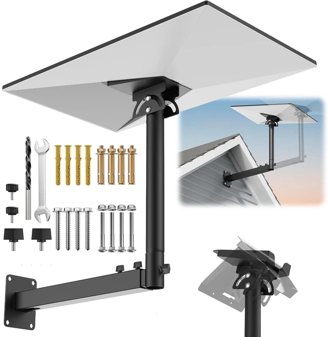 Main image of Starlink Mount for Standard 4/4X/Gen 3, Adjustable Telescoping Wall Mount