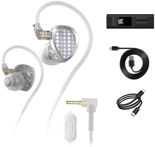 Main image of KZ Starbit IEM for FPS Gaming Earbuds with Mic, 1DD+1BA in-Ear Monitor