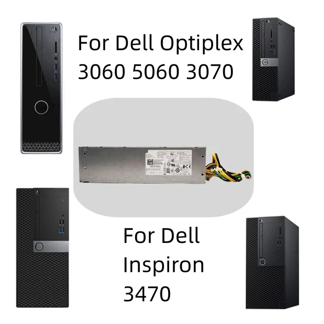 Alt view image 4 of 5 - Power Supply for Dell Optiplex 3060 5060 3070 Inspiron 3470 200W 4FHYW