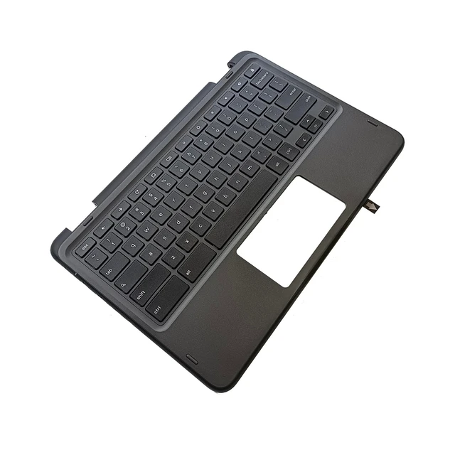Alt view image 5 of 5 - JADTRXU 034Y6Y 34Y6Y Laptop Palmrest Replacement for Dell 3100 2-in-1 Chromebook Upper Case with Keyboard Assembly Part