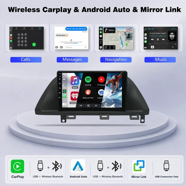 Alt view image 4 of 5 - Upgrcaru 2+64G Car Radio for Honda Odyssey 2005 2006 2007 2008 2009 2010