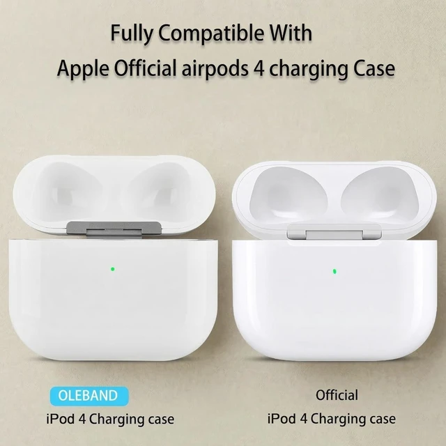 Alt view image 2 of 5 - OLEBAND Case Compatible with AirPods 4th Generation USB-C