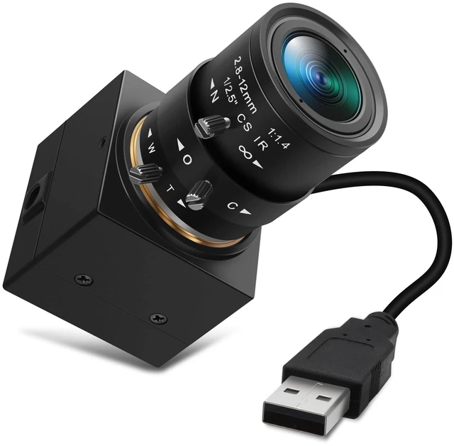 Main image of Hotpet 16MP USB Camera with 2.8-12mm Manual Varifocal Lens for Streaming