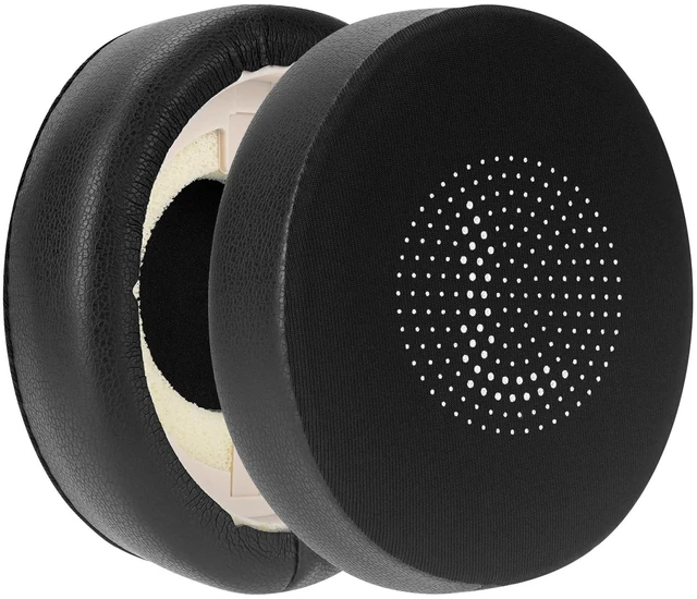Alt view image 2 of 5 - Geekria Sport Cooling-Gel Replacement Ear Pads for Jabra Evolve2 65 (65MS 65UC USB)/Evolve2 40 (40UC 40MS USB)/Elite 45h On-Ear Wireless Headphones Ear Cushions, Repair Parts (Black)