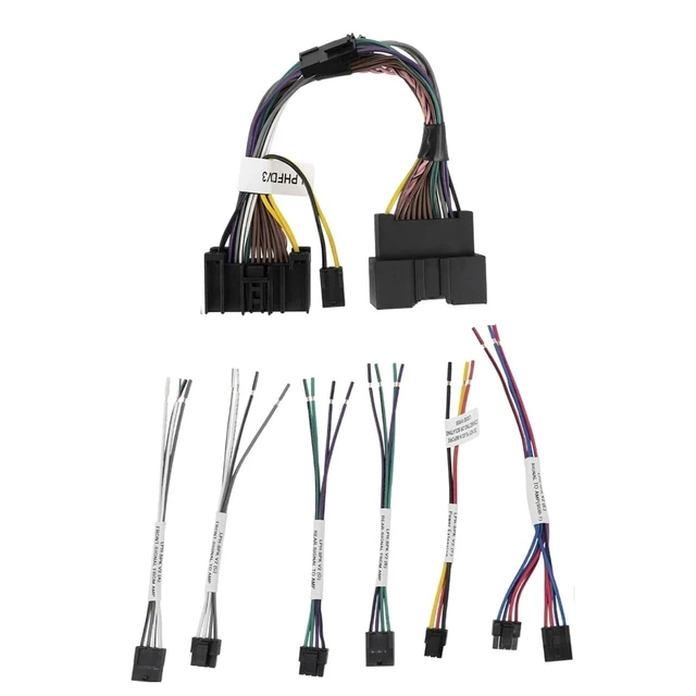 Alt view image 2 of 3 - Tiny Force Vehicle Specific Audio T-Harness Compatible with Ford