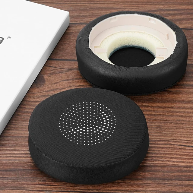 Alt view image 4 of 5 - Geekria Sport Cooling-Gel Replacement Ear Pads for Jabra Evolve2 65 (65MS 65UC USB)/Evolve2 40 (40UC 40MS USB)/Elite 45h On-Ear Wireless Headphones Ear Cushions, Repair Parts (Black)