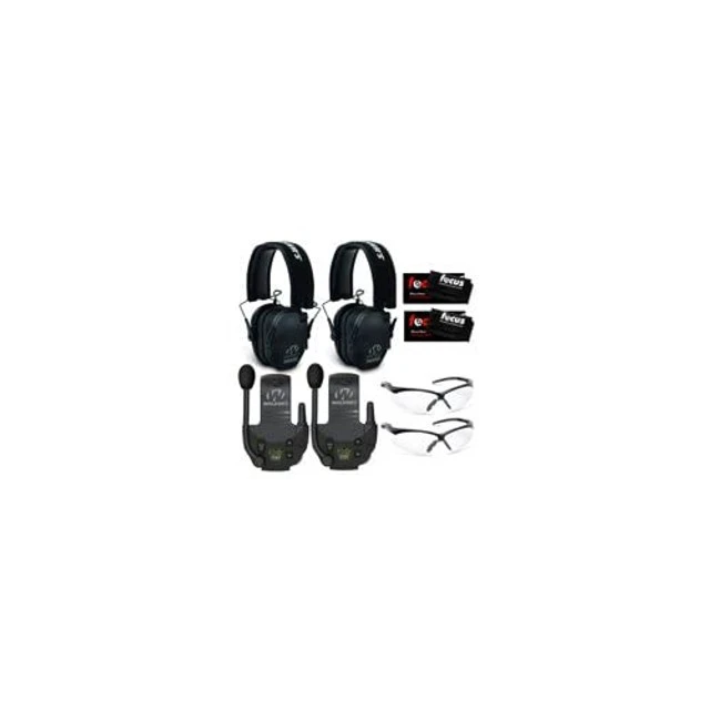 Alt view image 3 of 5 - Walker's Razor Slim Electronic Earmuffs (Black) Bundle
