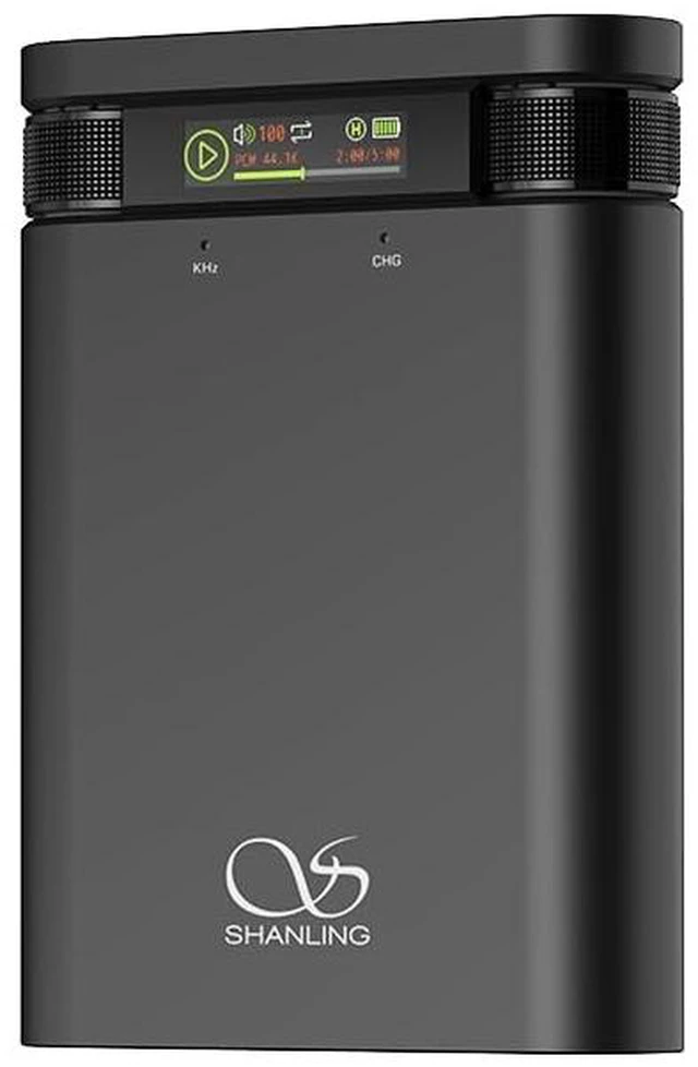 Main image of Shanling H2 2in1 Audio Player/Portable DAC, Desktop Headphone Amp,Bluetooth 5.0/LDAC,10.5Hours+ for Music Time,HiFi Res Certificated,Anodized Aluminum with LED Lights,Up to 2TB Capacity