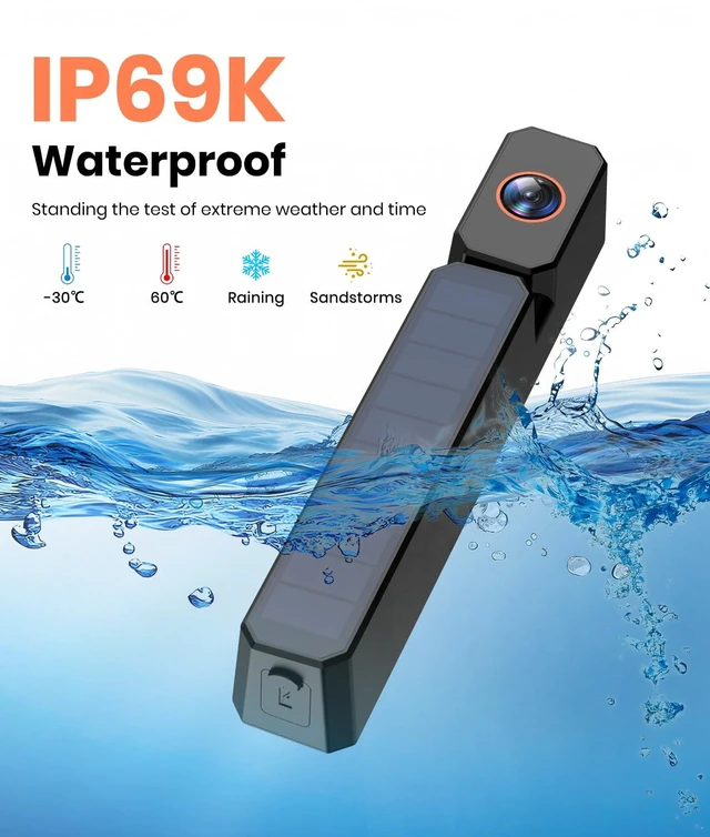 Alt view image 5 of 5 - AUTO-VOX Solar Wireless Backup Camera: 2 Min Quickly Install, Upgrade Your View, Compatible with Solar3A Plus / Solar5 Reverse Camera for Car,Truck,Trailer- (Single Cam)