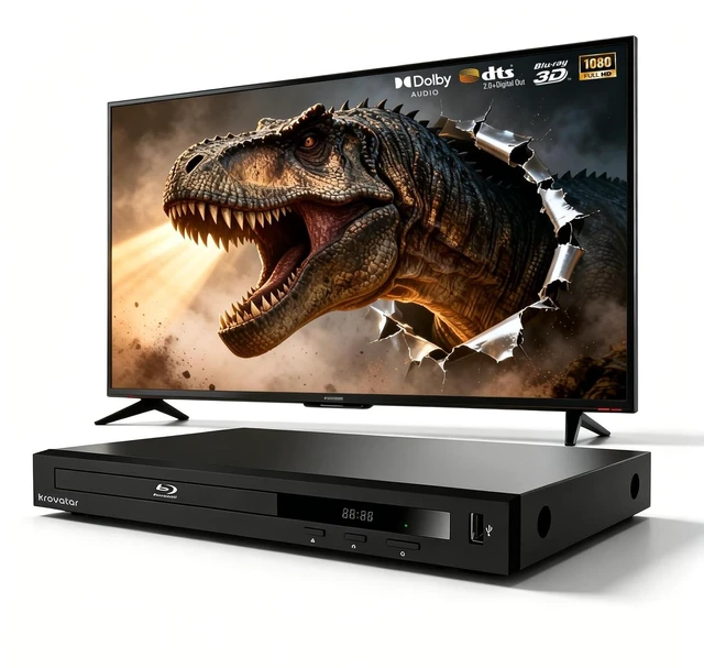 Main image of Krovatar 3D Blu-ray Disc Player KB-200D (2K,3D) with Dolby & DTS