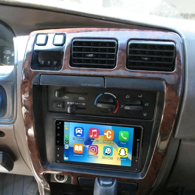 Main image of 4+64G Double Din Car Stereo for Toyota 4runner 1996 1997 1998 1999 2000 2001 2002,7 Inch Car Radio with HD Touch Screen Bluetooth Car Stereo,Bluetooth Hands-Free Calling,Mirror Link,Backup Camera,SWC