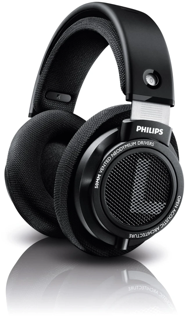 Main image of Philips Audio SHP9500 HiFi Precision Stereo Over-Ear Headphones (Black)