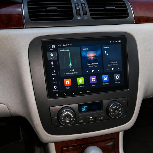 Main image of 8" Car Stereo for Buick Lucerne 2006-2011, Wireless CarPlay & Android Auto