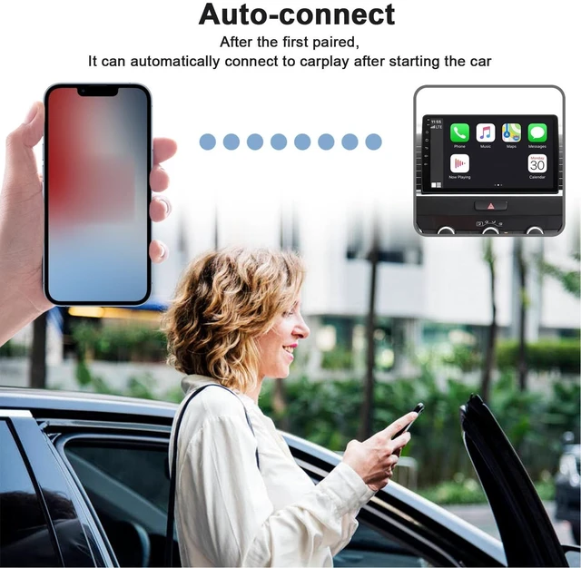Alt view image 5 of 5 - Zopsc Wireless Adapter,Cable USB C AI Box for Wired Devices,Stable 2.4G 5GHz with Automatic Reconnection and Stable Connection,Ideal for Factory Automation Smart Home
