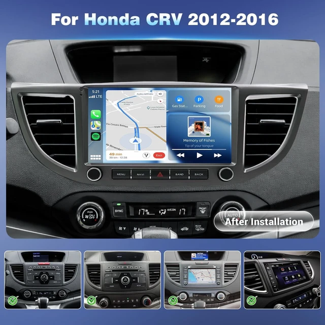 Alt view image 2 of 5 - 4Core+64G Android Car Radio for Honda CRV 2012-2016