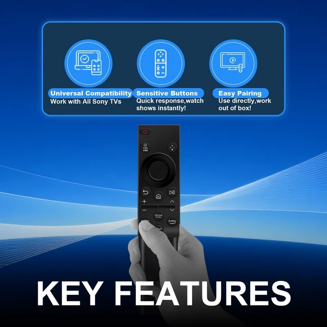 Alt view image 3 of 5 - Pack of 2for Samsung Smart TV Remote Control Replacement- No Setup Needed