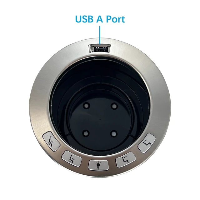 Alt view image 3 of 5 - Uetmulik Power Recliner Raffel Systems CHB R2ULBA 01 MW Theater Cup Holder