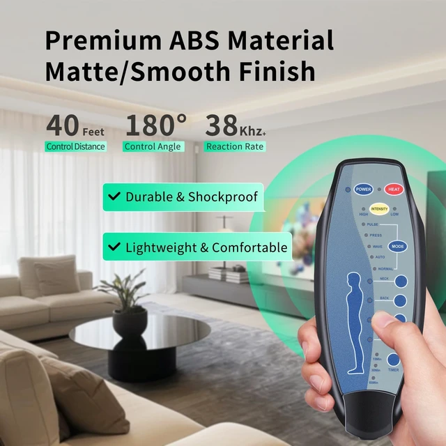 Alt view image 5 of 5 - Replacement Remote for Korser, FURNIMAT, Cobplns, COMHOMA Lift Chair
