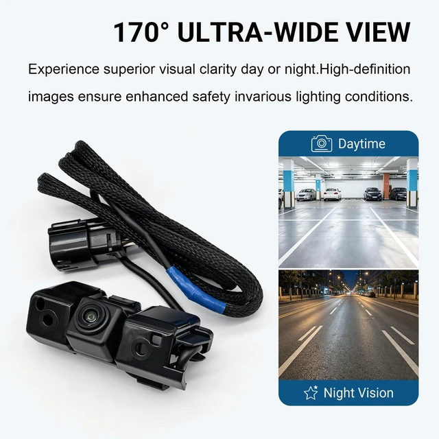 Alt view image 4 of 5 - Rear View Camera 22803702 HD Night Vision Park Assist Backup Camera