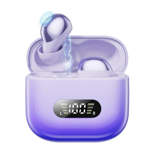 Main image of CHENRUIDA Noise Cancelling Sleep Earbuds for Side Sleepers(Purple)