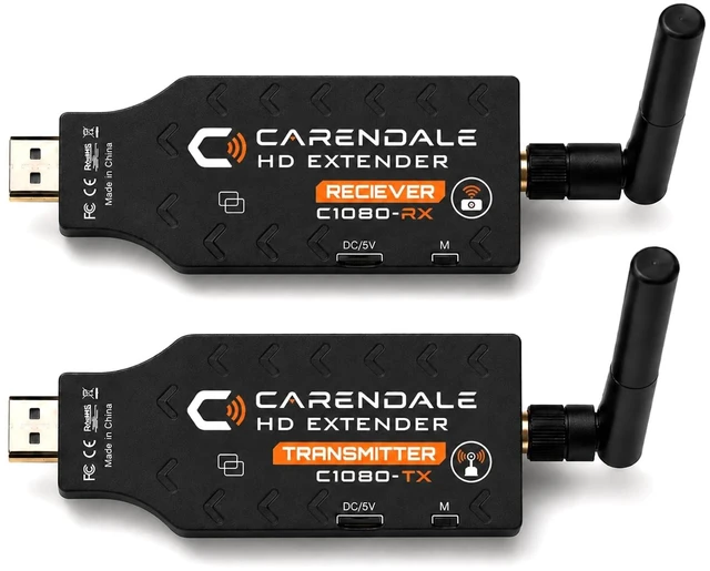 Main image of Carendale Wireless HDMI Transmitter and Receiver, Wireless HDMI Extender