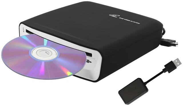 Main image of Portable CD Player for Car - External USB & Bluetooth VCD