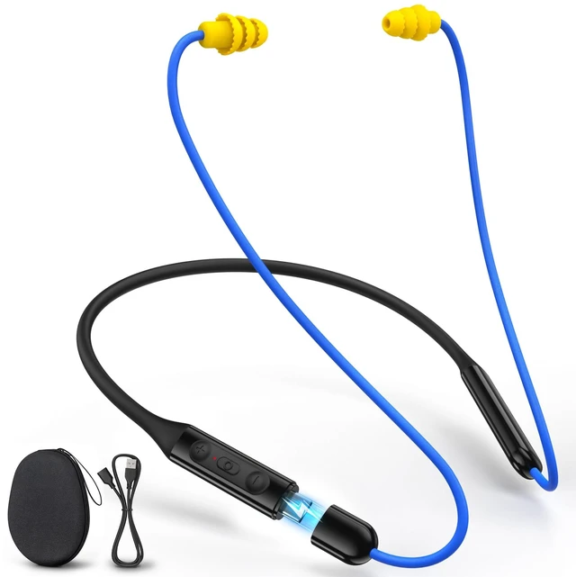 Main image of Next-Gen Bluetooth 6.0 Earplug Headphones for Work, 30dB Hearing Protection