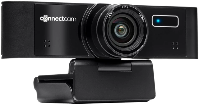 Main image of Connectcam 1080p 30 FPS Webcam with Microphone, Low Light Correction, Web Camera with Privacy Cap, WDR USB Camera for Streaming/Gaming/Conferencing, Works with Zoom/Skype/XBOX/Mac/Laptop/TV, Plug&Play