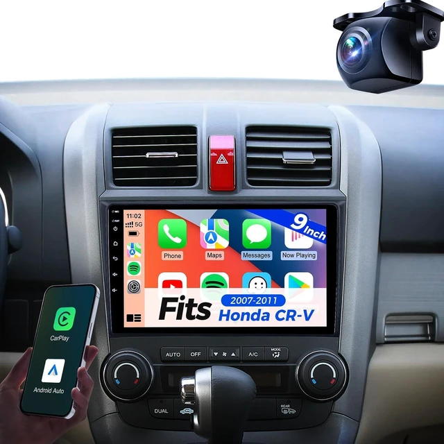 Main image of Car Stereo for Honda CR-V 2007-2011, Wireless CarPlay & Android Auto