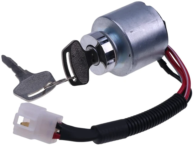 Main image of FridayParts Ignition Switch 66101-55200 6610155200 for Kubota ZD18