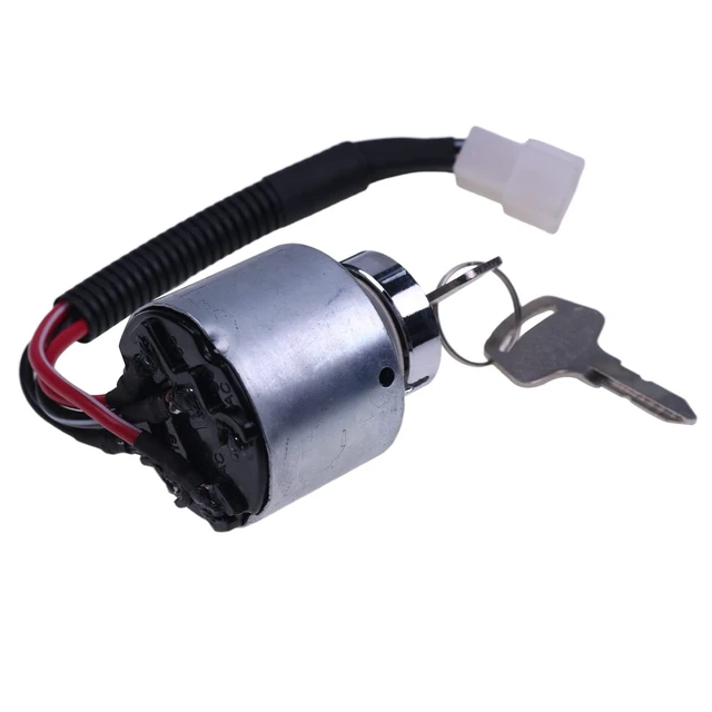Alt view image 3 of 5 - FridayParts Ignition Switch 66101-55200 6610155200 for Kubota ZD18
