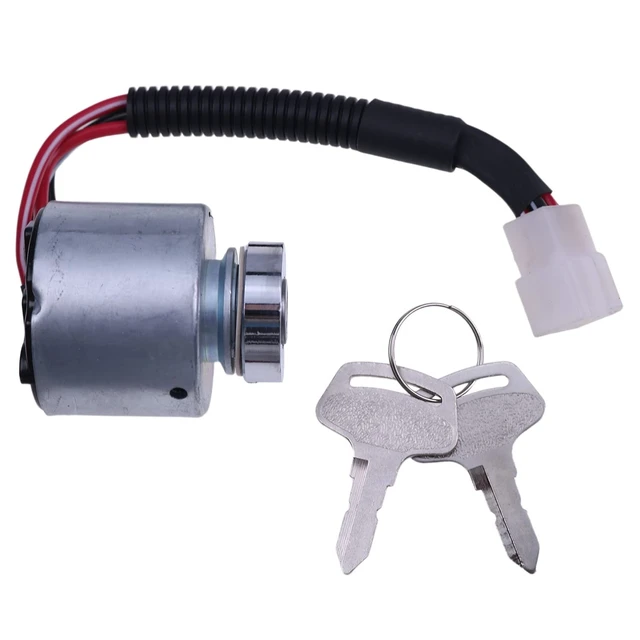 Alt view image 4 of 5 - FridayParts Ignition Switch 66101-55200 6610155200 for Kubota ZD18