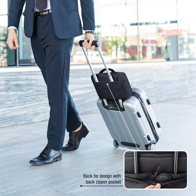 Alt view image 5 of 5 - TYCKA Projector Case, Projector Travel Carrying Bag Internal Dimension 14.5"x10.6"x3.9" with Adjustable Shoulder Strap & Compartment Dividers for for Acer, Epson, Benq, LG, Sony (Large)