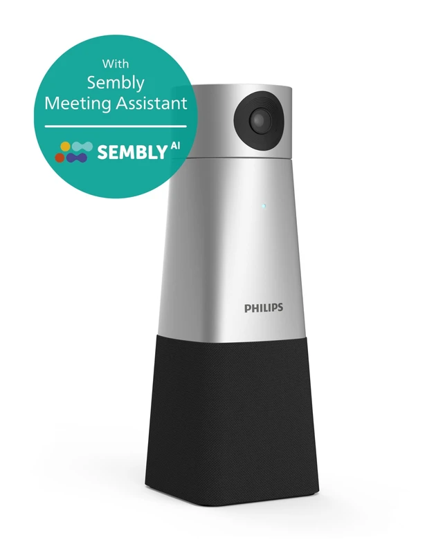 Alt view image 3 of 5 - PHILIPS SmartMeeting HD Audio and 4K Video Conferencing Solution PSE0550 with Sembly AI Meeting Assistant Trial