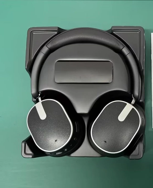 Alt view image 2 of 2 - bmani Noise Isolation Low Delay Game Bluetooth Over-Ear Headsets Charcoal