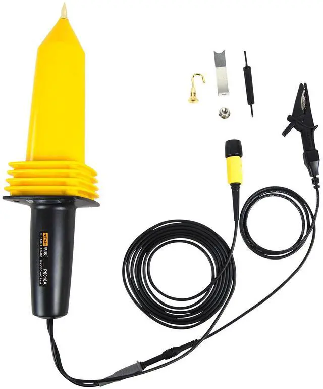 Main image of PINTECH High Voltage Probe for Oscilloscope, 18kV Max DC, 12kV Max AC, 100MHz, 1000:1 Attenuation Rate, Oscope Probe with BNC Connector, P6018A