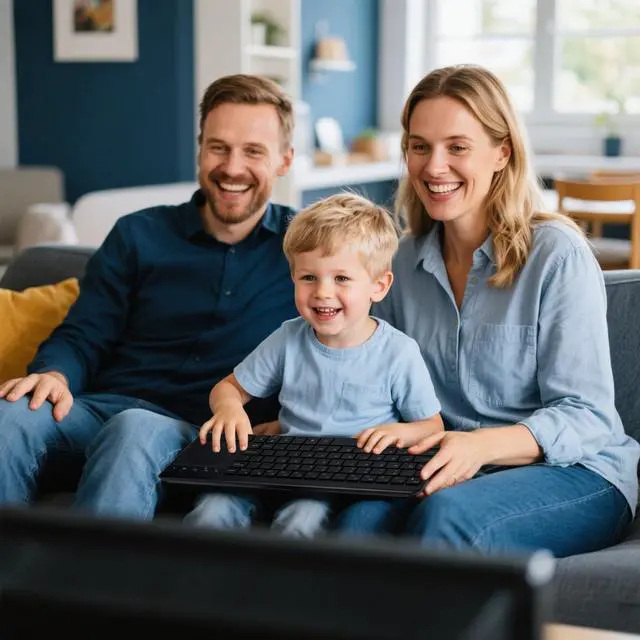Alt view image 6 of 6 - Wireless Bluetooth TouchPad Keyboard with Multi-Device Keyboard for Windows,Laptop,Tablet,Windows,Android,Chrome OS