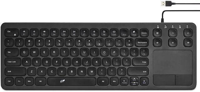 Main image of 15 Inch USB Keyboard with Touchpad-Great For Raspberry Pi