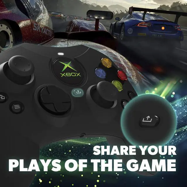 Alt view image 6 of 6 - DuchesS Wired Controller for Xbox Series X|S, Xbox One, Windows 10|11, PC, with Hall Effect Joysitcks, Audio Jack, Impulse Triggers, Black - Officially licensed