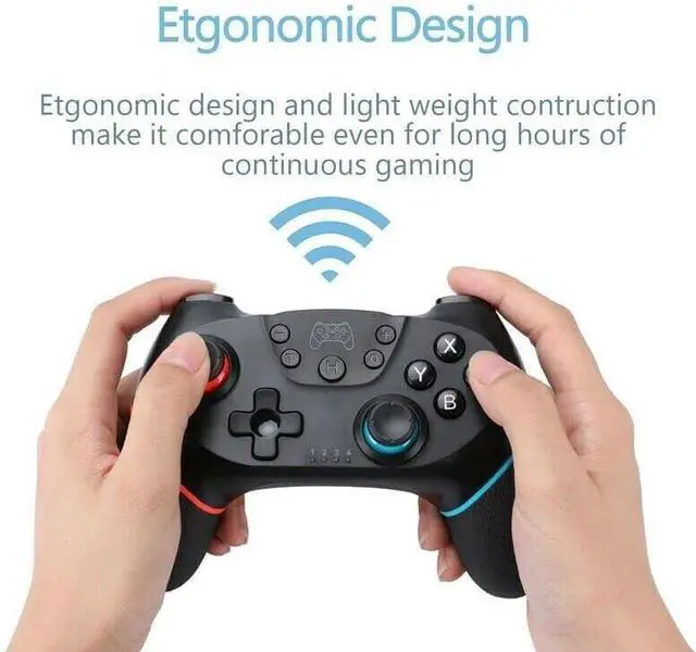 Alt view image 3 of 7 - Switch Controller, Wireless Pro Controller Joystick Compatible with Switch/Lite/Switch 2, 2 Pack
