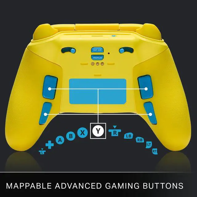 Alt view image 5 of 7 - Wireless Controller for Xbox Series X|S - PAC-MAN SE, hall effect thumbsticks, low latency wireless, officially licensed, works with Xbox One and Windows 10/11