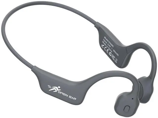 Main image of Bone Conduction Headphones Bluetooth Open Ear Headphones with Mic, Lightweight Bone Conduction Earbuds IPX5 Waterproof Sport Wireless Earphones for Running Cycling Workout