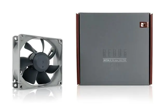 Alt view image 3 of 4 - NF-R8 redux-1800 PWM, High Performance Cooling Fan, 4-Pin, 1800 RPM (80mm, Grey)
