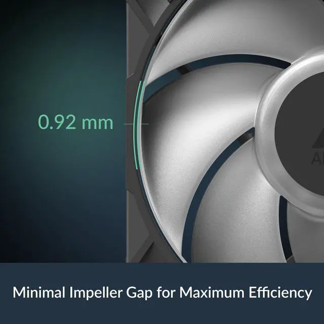 Alt view image 7 of 7 - P14 Pro A-RGB (Black) - Powerful Premium Fan, 140 mm PWM Fan with Y-Cable Splitte, 400-2500 RPM, 0 RPM <5% PWM, 5V Digital RGB, Fluid Dynamic Bearing - Black