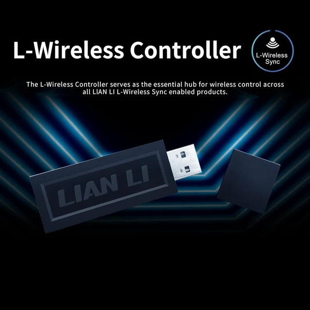 Alt view image 3 of 7 - UNI Fan TL Wireless-120-Reverse Blade-No Controller-Black-12RTL1W1B | Single Pack, 2.4 GHz Wireless Signal for RGB & Fan Control, Infinity Mirror Design, Controller NOT Included & Required