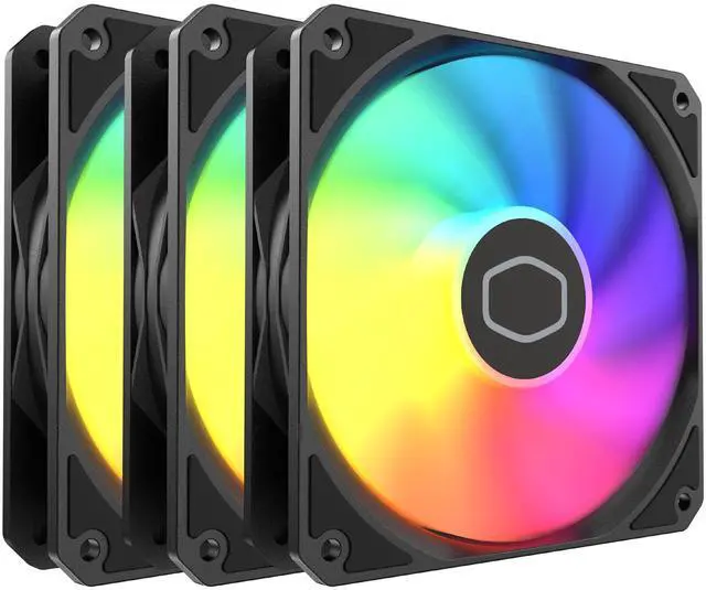 Main image of MF120 Lite 120mm PC Case Fan|Liquid Cooler|Air Cooler 3-Pack, 120mm aRGB Lighting, aRGB Splitter, Dynamic PWM 1,750 RPM, Air Balance Blades, Hybrid | PBT Frame